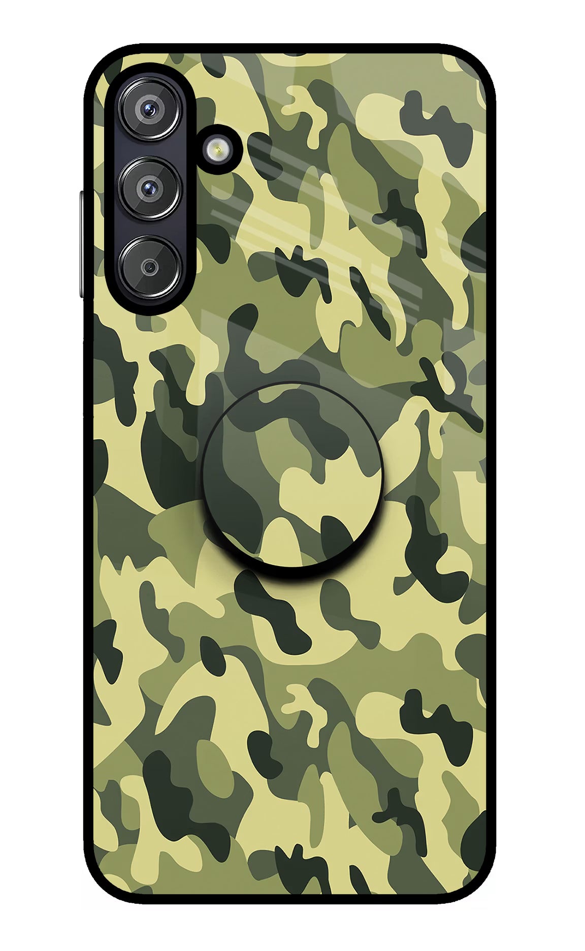 Camouflage Samsung F15 5G Pop Case by Casekaro