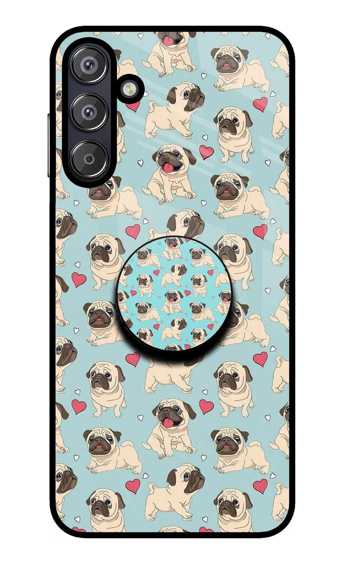 Pug Dog Samsung F15 5G Pop Case by Casekaro