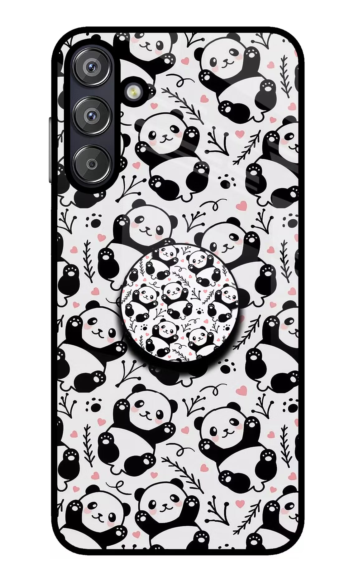 Cute Panda Samsung F15 5G Pop Case by Casekaro