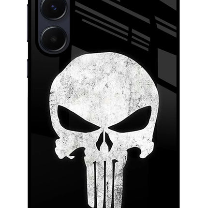 Punisher Skull Samsung A55 5G Glass Case