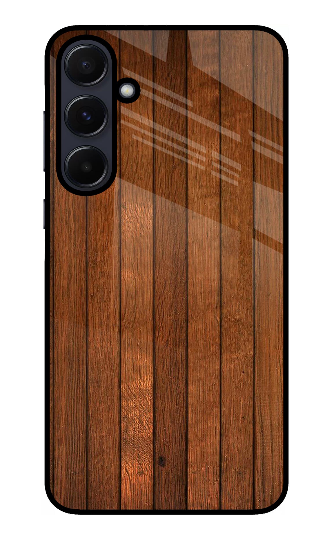 Wooden Artwork Bands Samsung A55 5G Back Cover