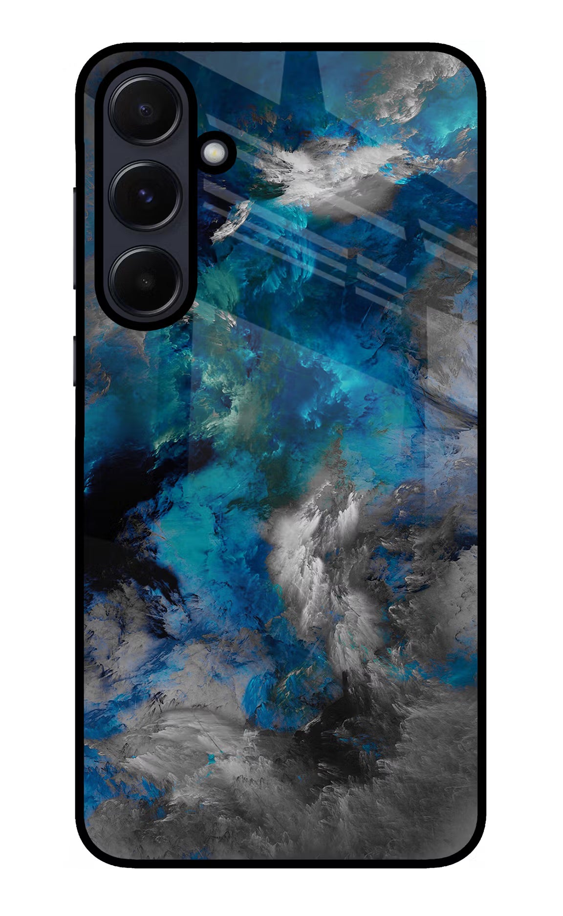 Artwork Samsung A55 5G Glass Case Back Cover by Casekaro