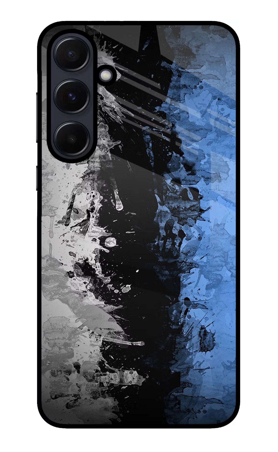 Artistic Design Samsung A55 5G Glass Case Back Cover by Casekaro