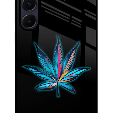 Weed Samsung A55 5G Glass Case