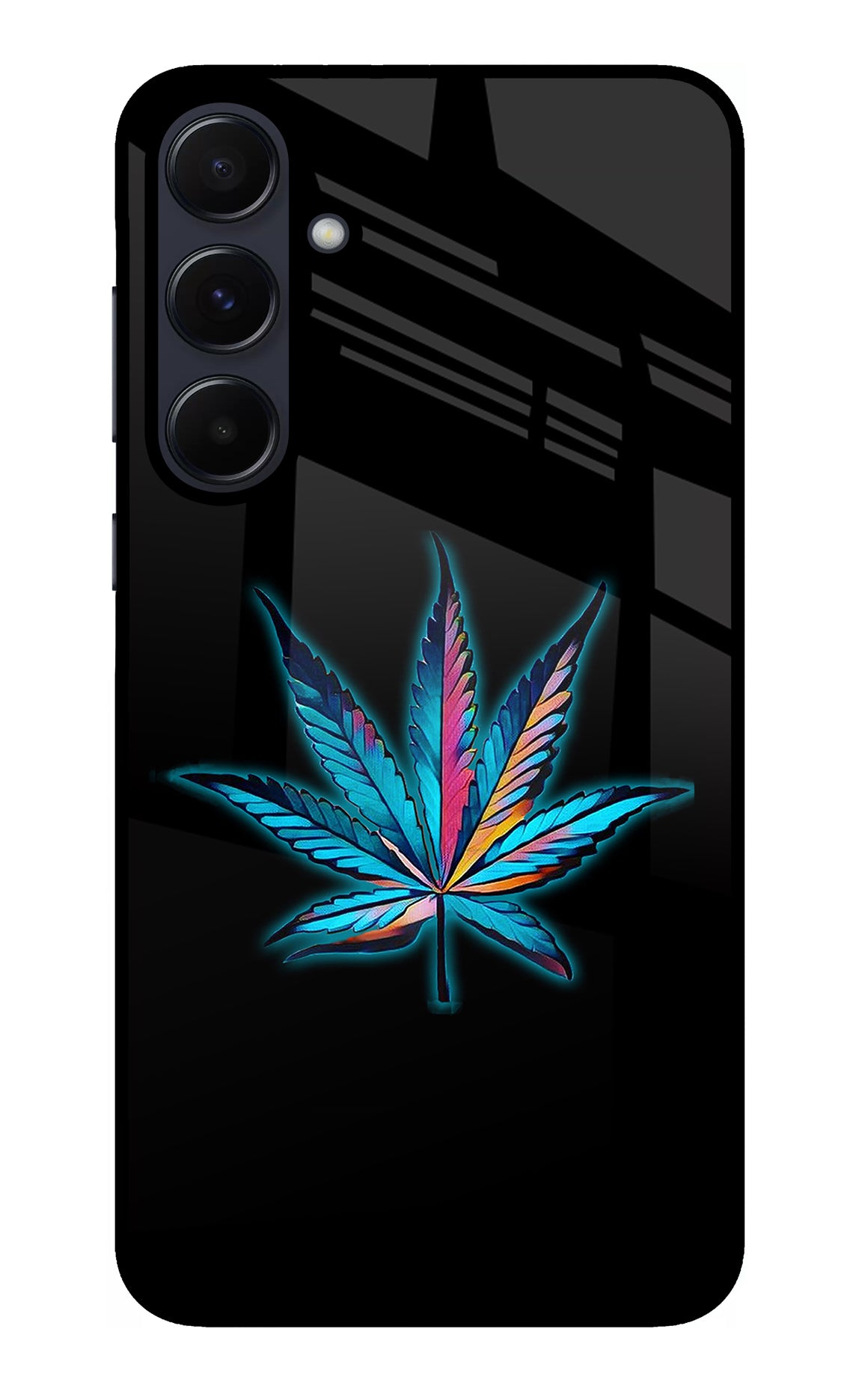 Weed Samsung A55 5G Glass Case