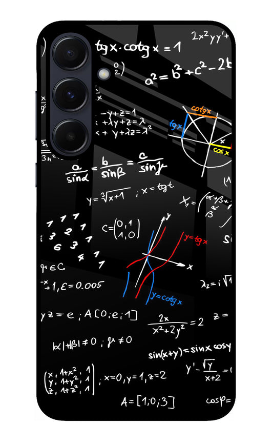 Mathematics Formula Samsung A55 5G Glass Case