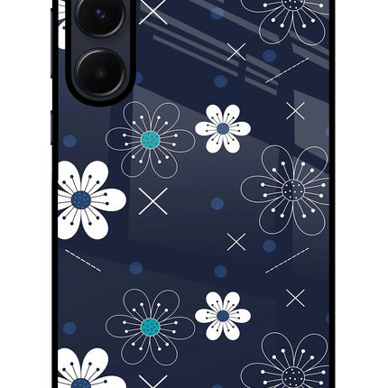 Flowers Samsung A55 5G Glass Case