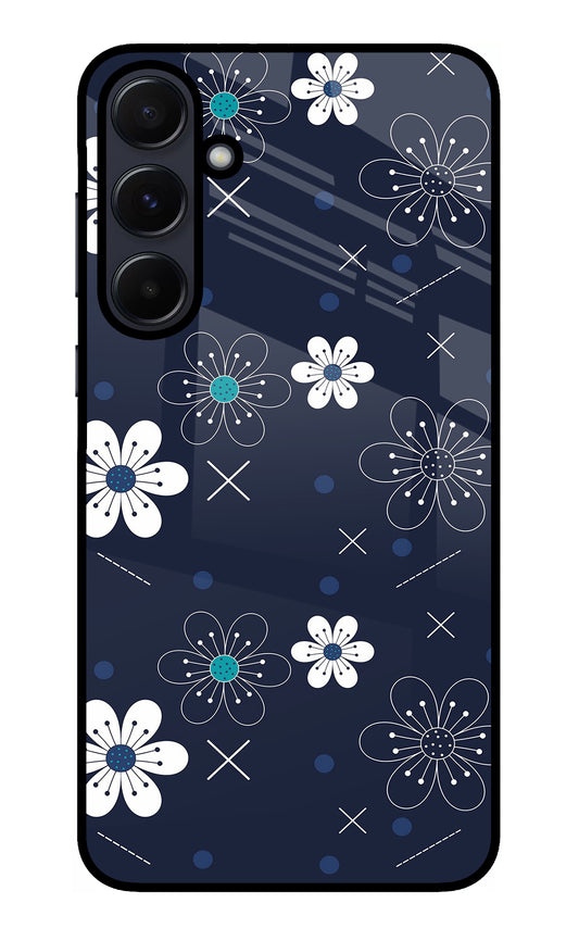 Flowers Samsung A55 5G Glass Case