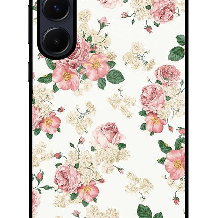 Flowers Samsung A55 5G Glass Case