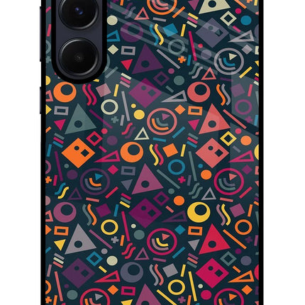 Geometric Abstract Samsung A55 5G Glass Case