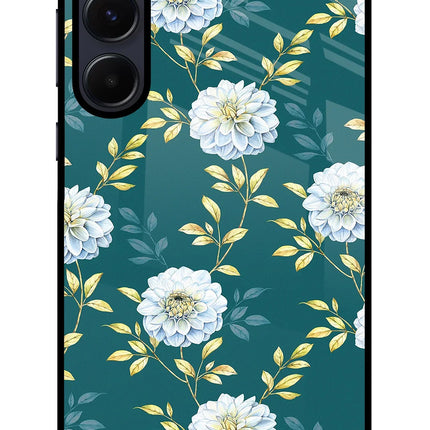 Flowers Samsung A55 5G Glass Case
