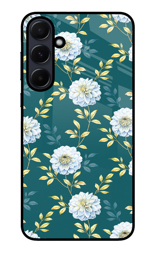 Flowers Samsung A55 5G Glass Case