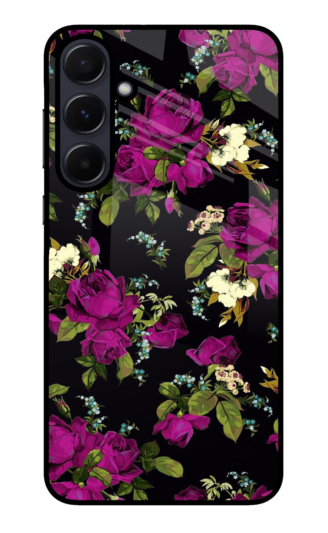 Flowers Samsung A55 5G Back Cover