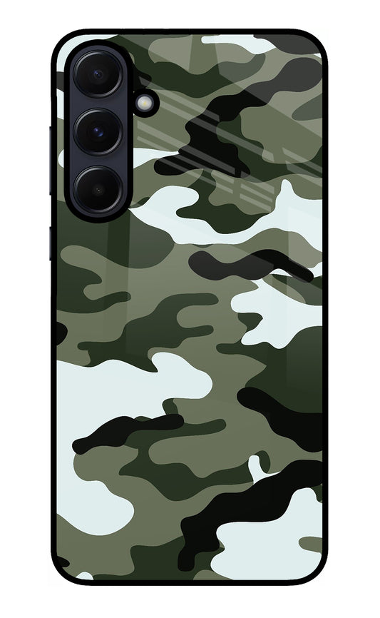 Camouflage Samsung A55 5G Glass Case