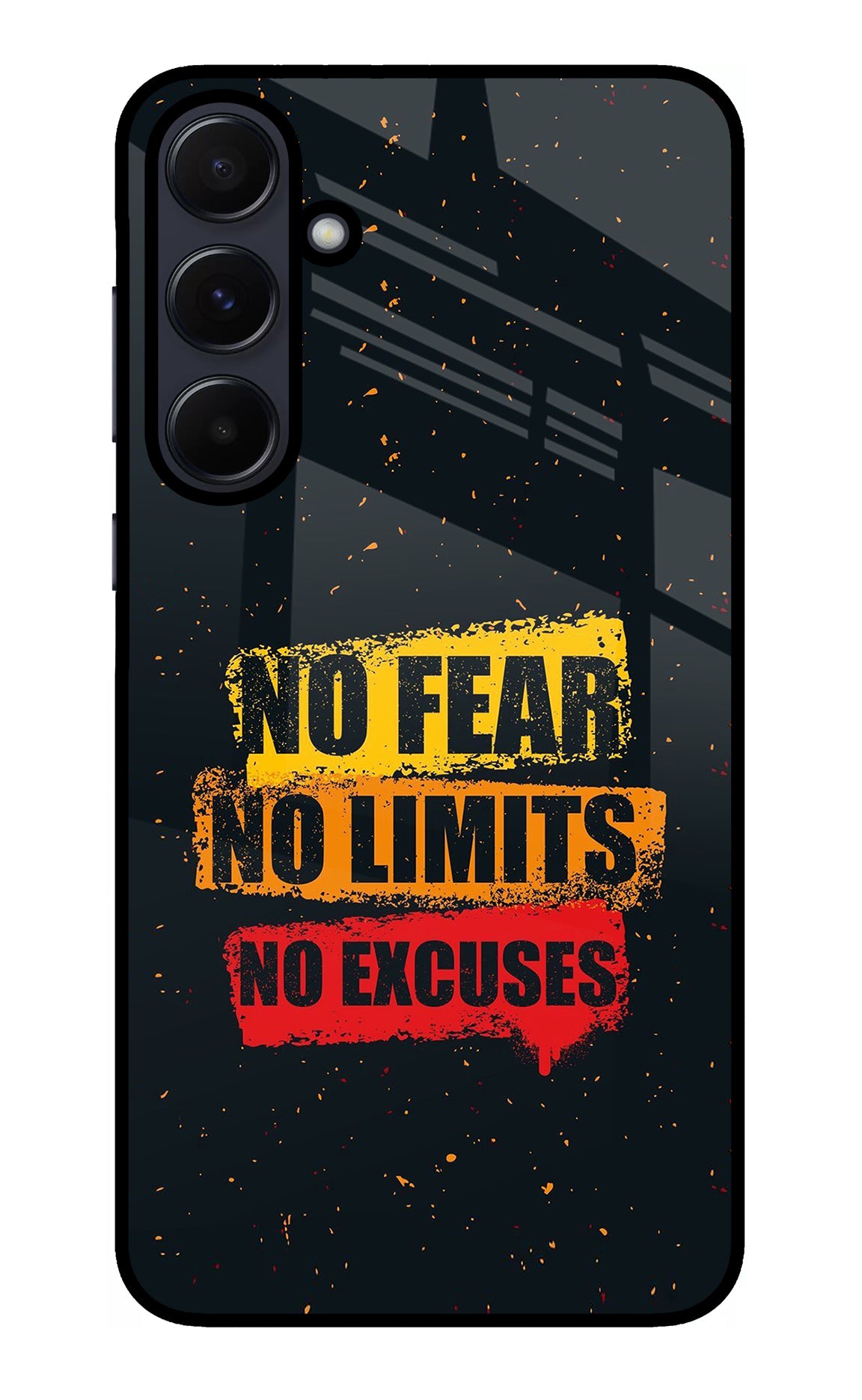 No Fear No Limits No Excuse Samsung A55 5G Back Cover