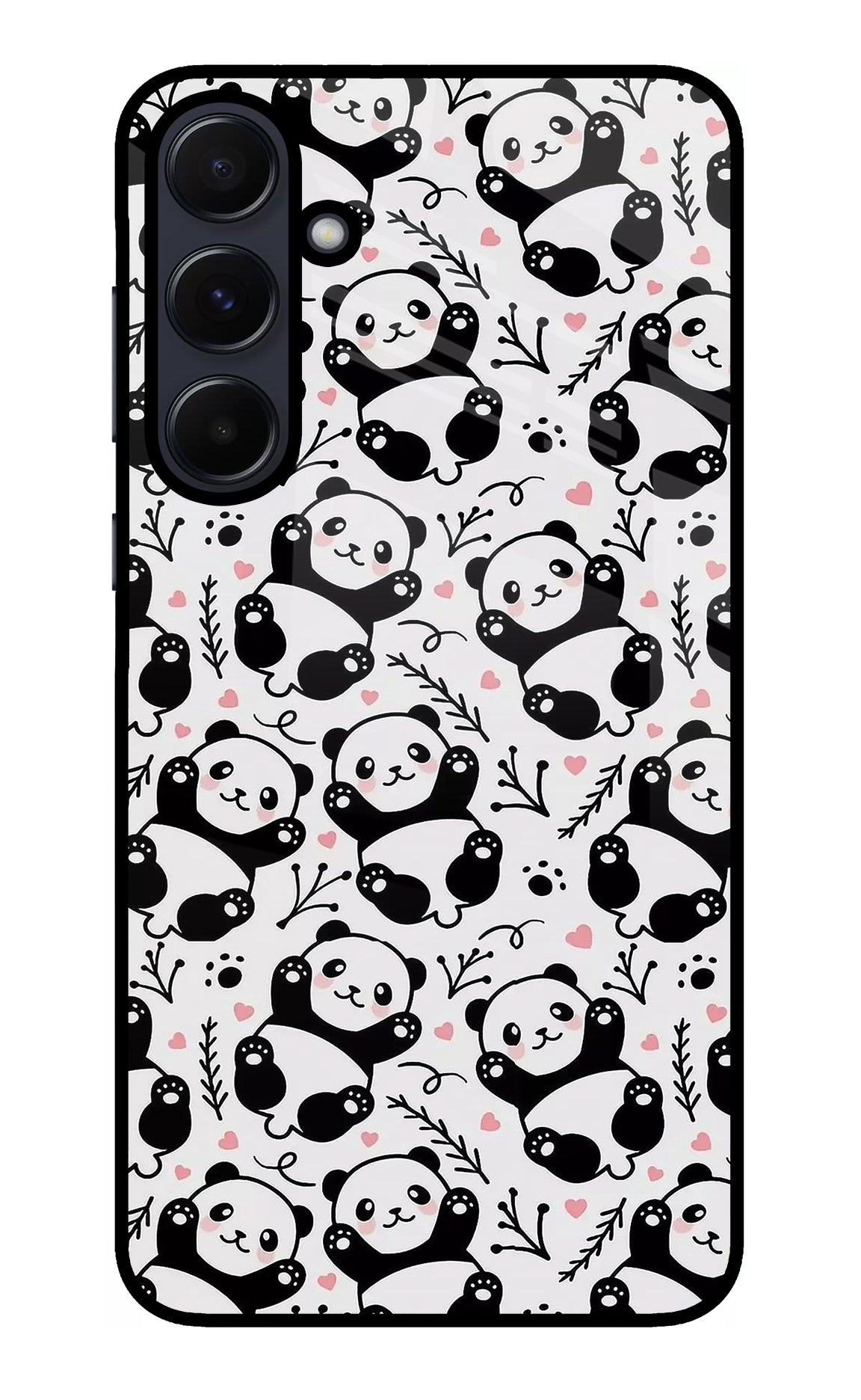 Cute Panda Samsung A55 5G Back Cover