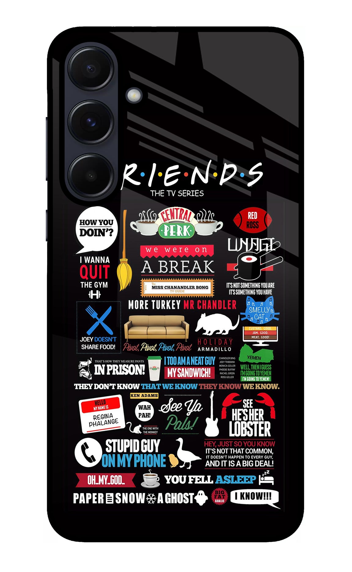 FRIENDS Samsung A55 5G Back Cover