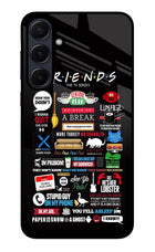 FRIENDS Samsung A55 5G Glass Case