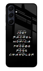 FRIENDS Character Samsung A55 5G Glass Case