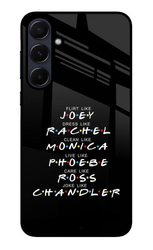 FRIENDS Character Samsung A55 5G Glass Case