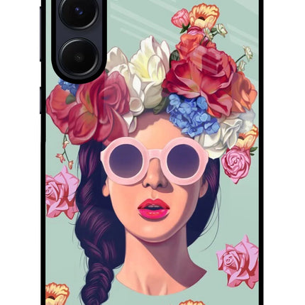 Pretty Girl Samsung A55 5G Glass Case