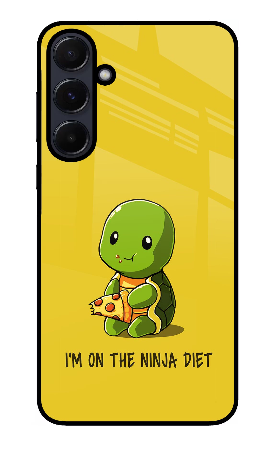 I'm on Ninja Diet Samsung A55 5G Glass Case Back Cover by Casekaro