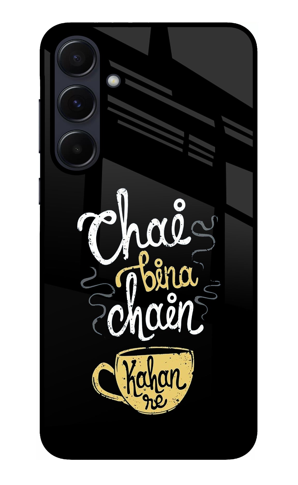 Chai Bina Chain Kaha Re Samsung A55 5G Back Cover