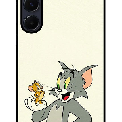 Tom & Jerry Samsung A55 5G Glass Case