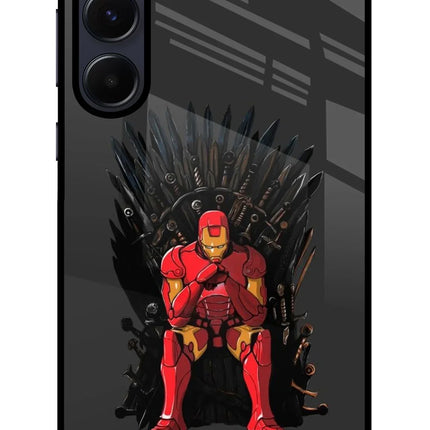 Ironman Throne Samsung A55 5G Glass Case