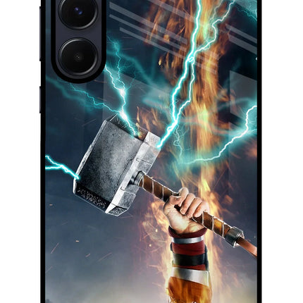 Thor Hammer Mjolnir Samsung A55 5G Glass Case