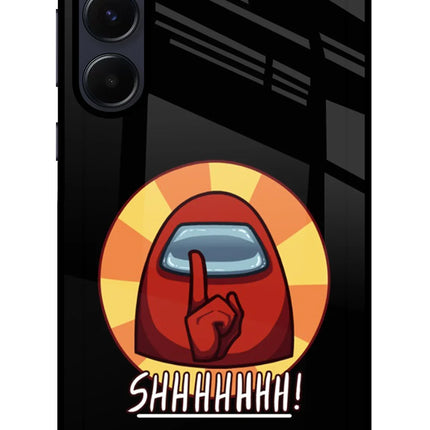 Among Us Shhh! Samsung A55 5G Glass Case
