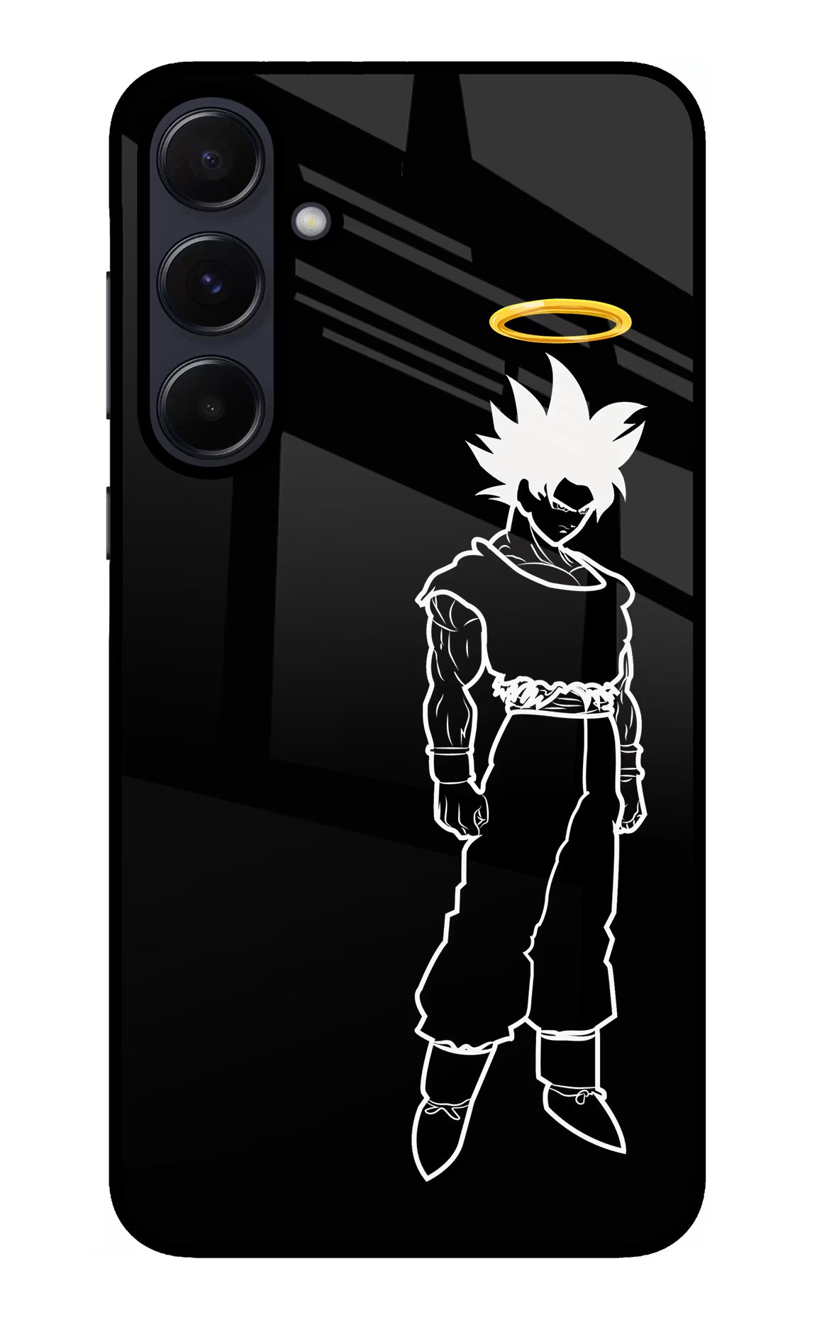 DBS Character Samsung A55 5G Glass Case Back Cover by Casekaro