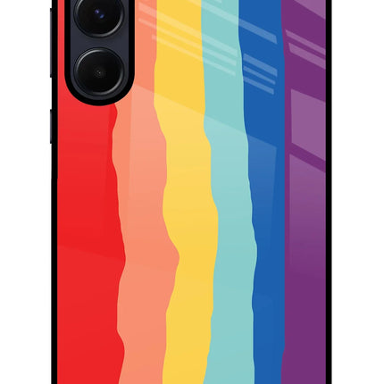 Rainbow Samsung A55 5G Glass Case