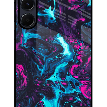 Abstract Samsung A55 5G Glass Case