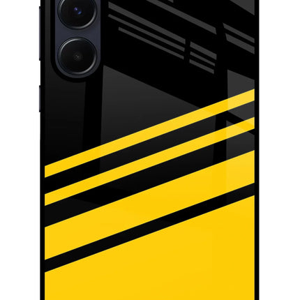 Yellow Shades Samsung A55 5G Glass Case