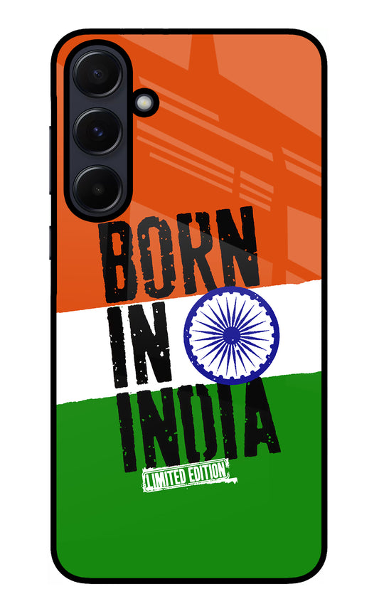 Born in India Samsung A55 5G Glass Case