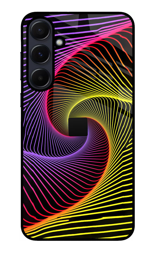 Colorful Strings Samsung A55 5G Glass Case