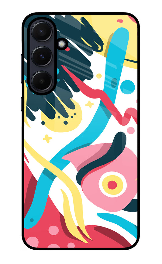 Trippy Samsung A55 5G Glass Case