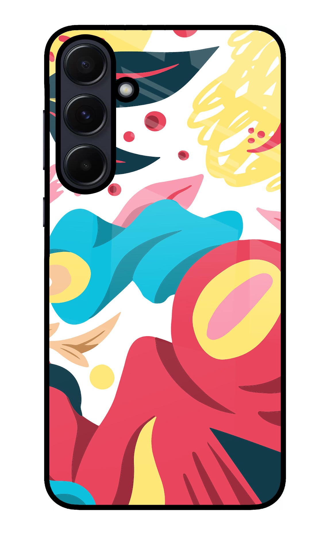 Trippy Art Samsung A55 5G Glass Case