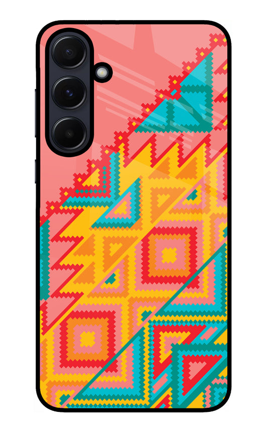 Aztec Tribal Samsung A55 5G Glass Case