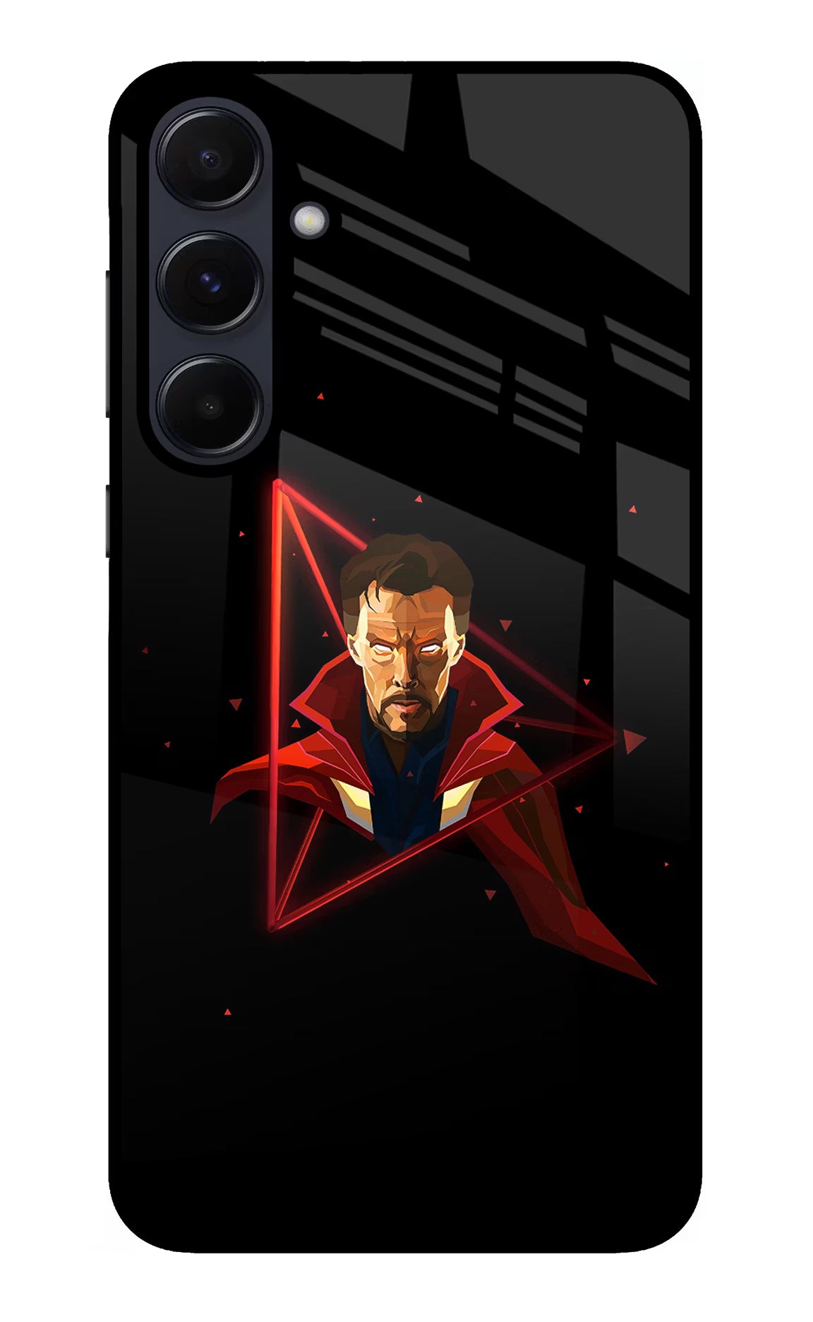 Doctor Ordinary Samsung A55 5G Glass Case Back Cover by Casekaro