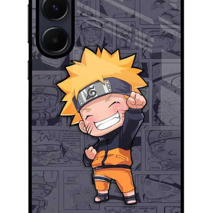 Chota Naruto Samsung A55 5G Glass Case