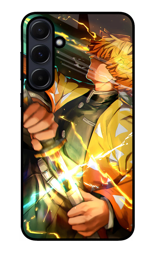 Demon Slayer Samsung A55 5G Glass Case