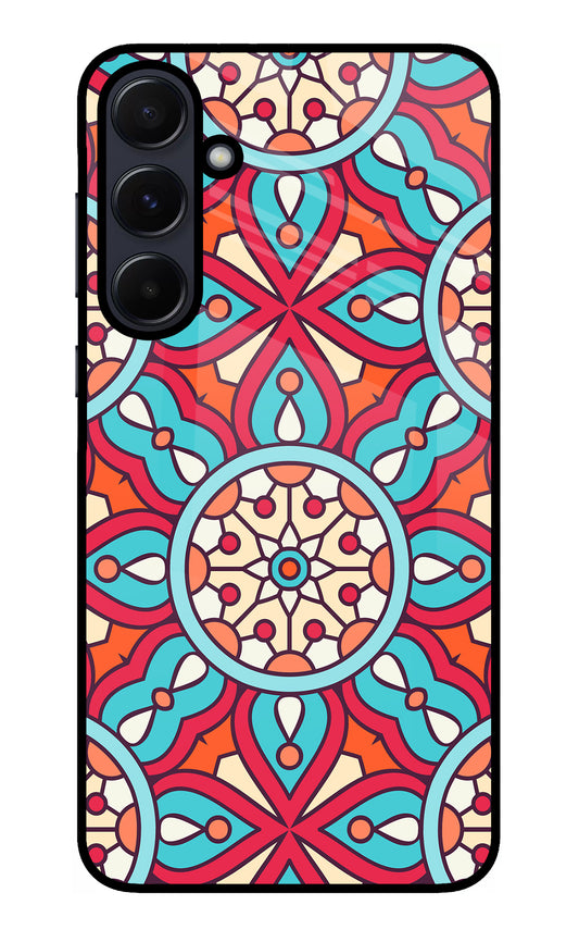 Mandala Geometric Samsung A55 5G Glass Case