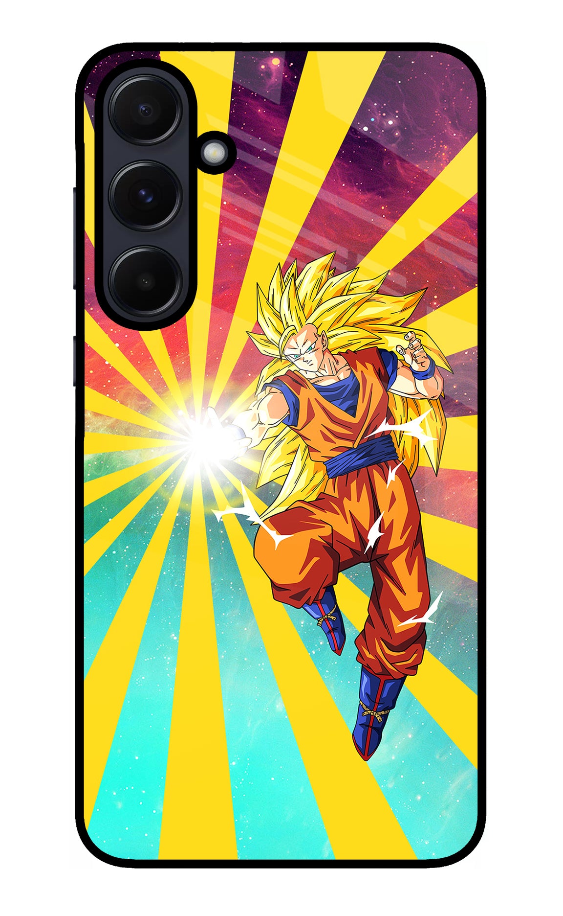 Goku Super Saiyan Samsung A55 5G Glass Case