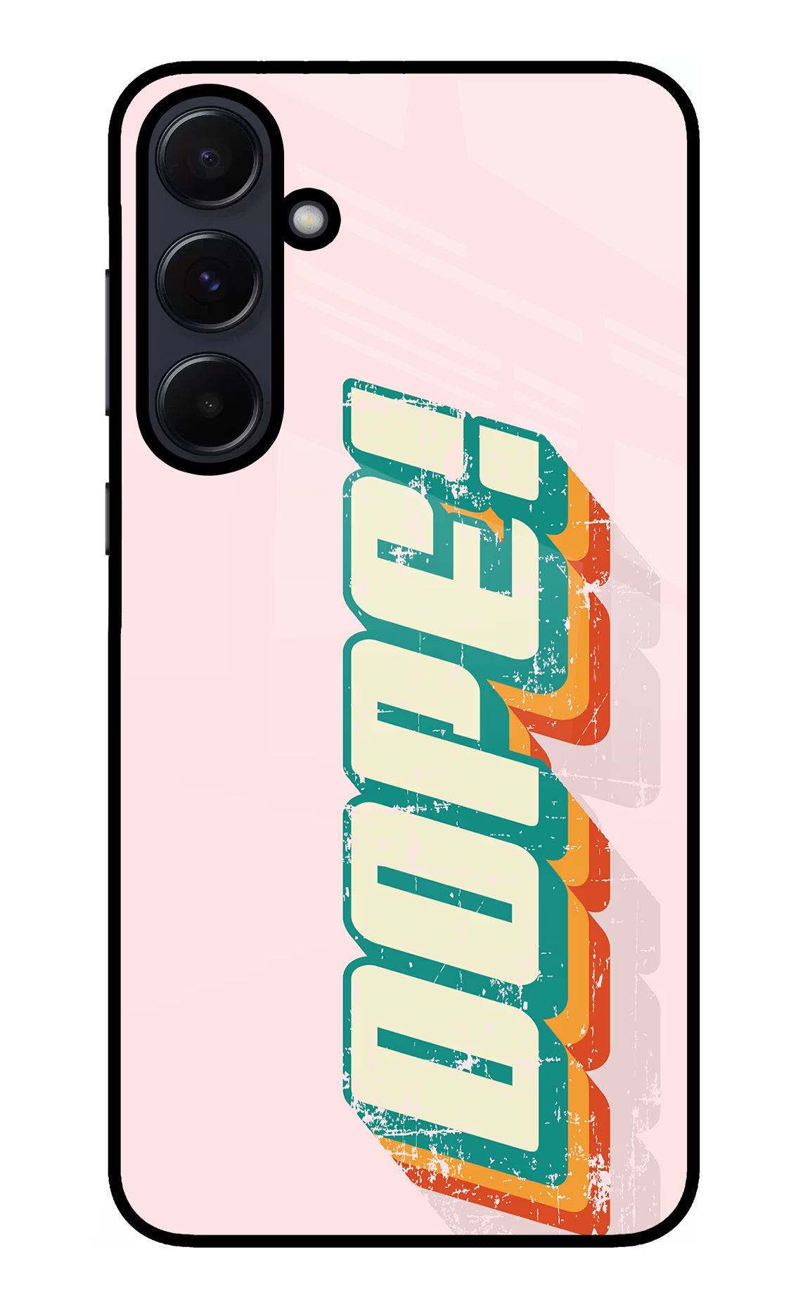 Dope Samsung A55 5G Glass Case Back Cover by Casekaro