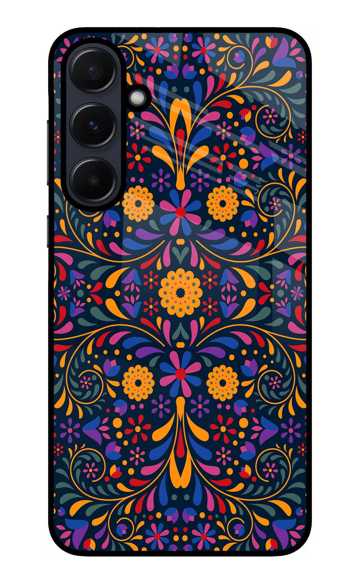 Mexican Art Samsung A55 5G Glass Case