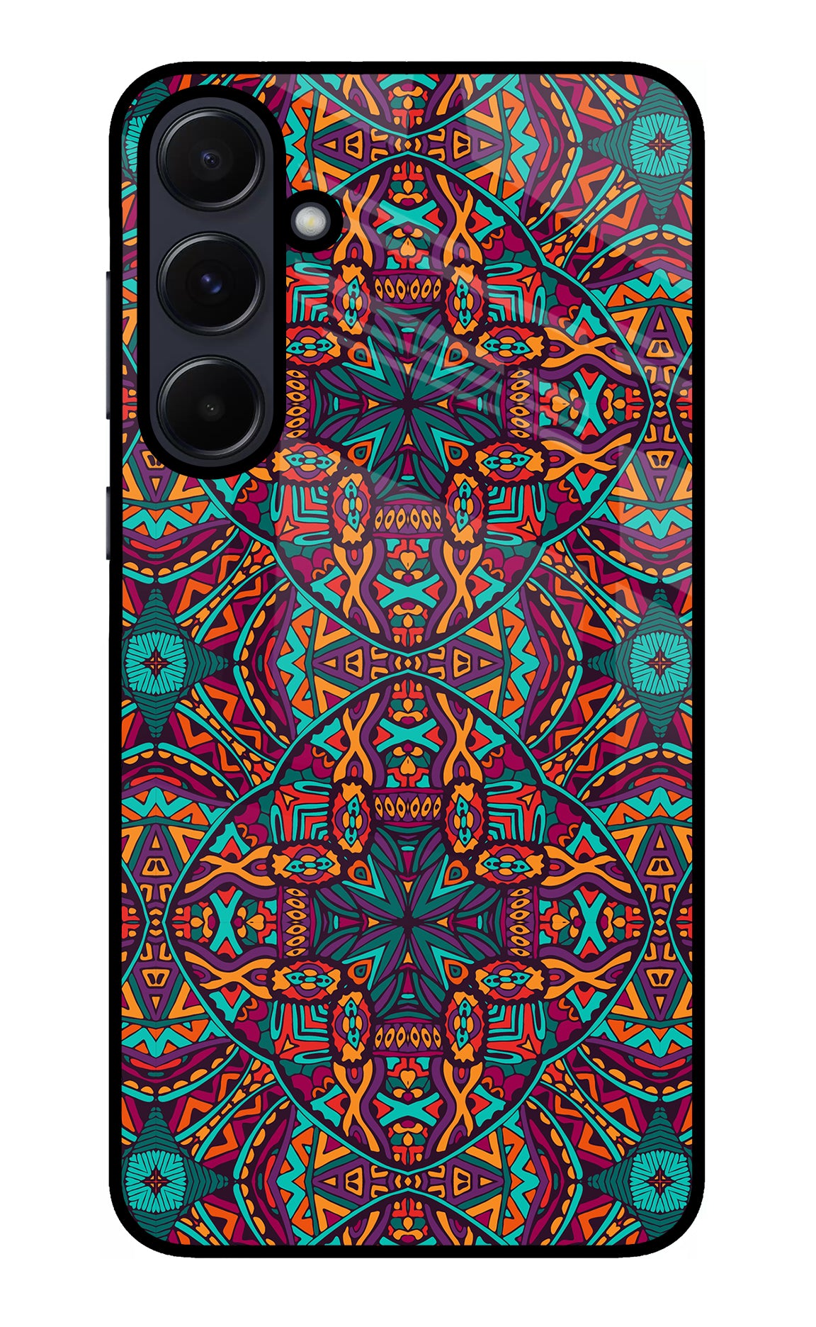 Colour Mandala Samsung A55 5G Glass Case