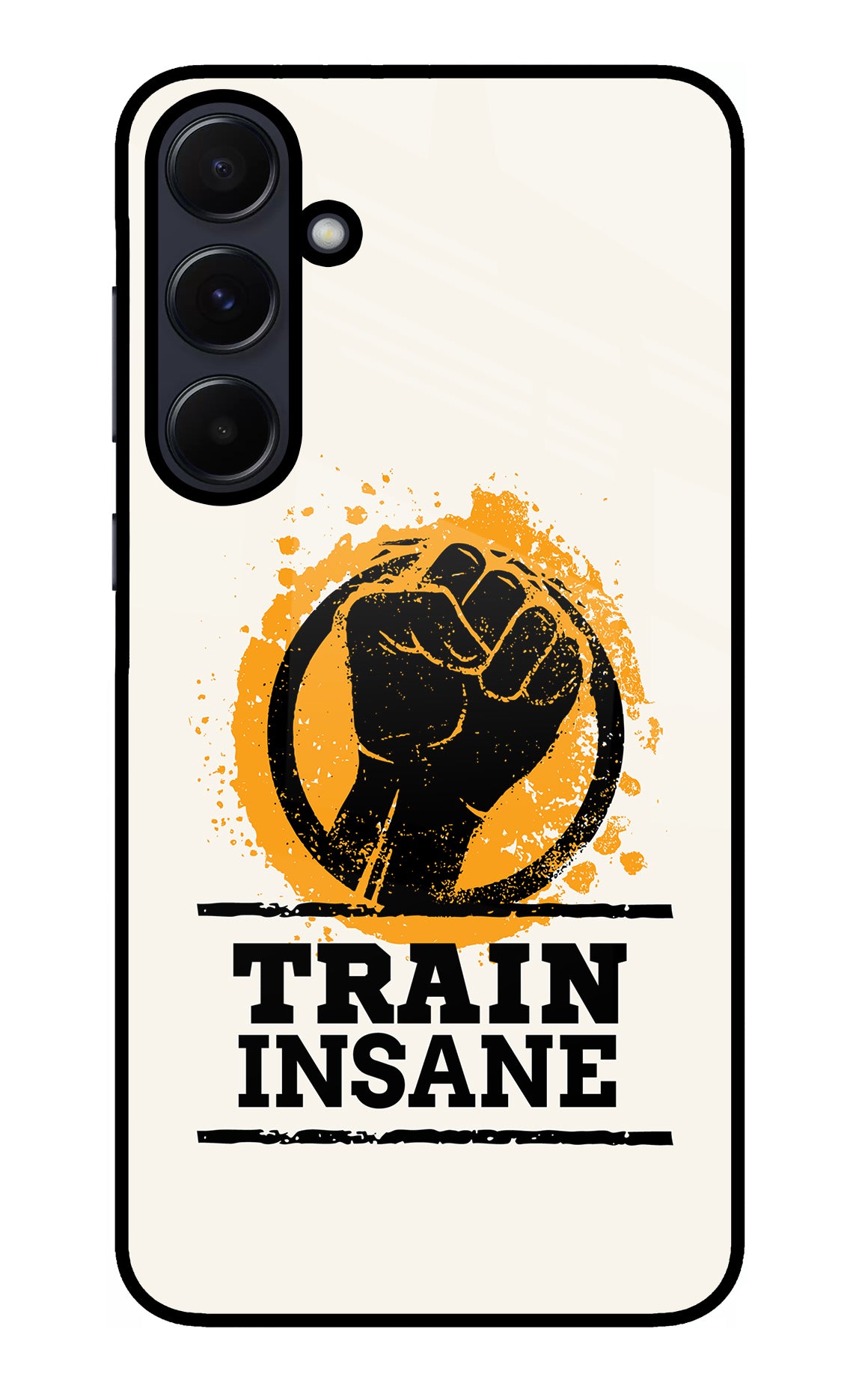 Train Insane Samsung A55 5G Glass Case