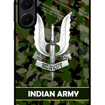 Balidan Indian Logo Samsung A55 5G Glass Case